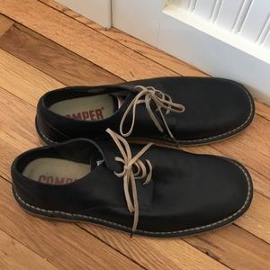 Men’s Camper Black Leather Shoes